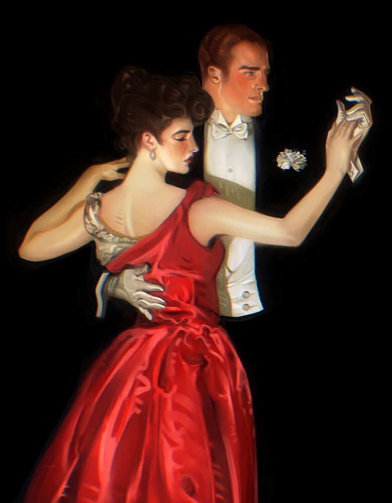 &quot;Dancing Couple&quot; master study, personal work